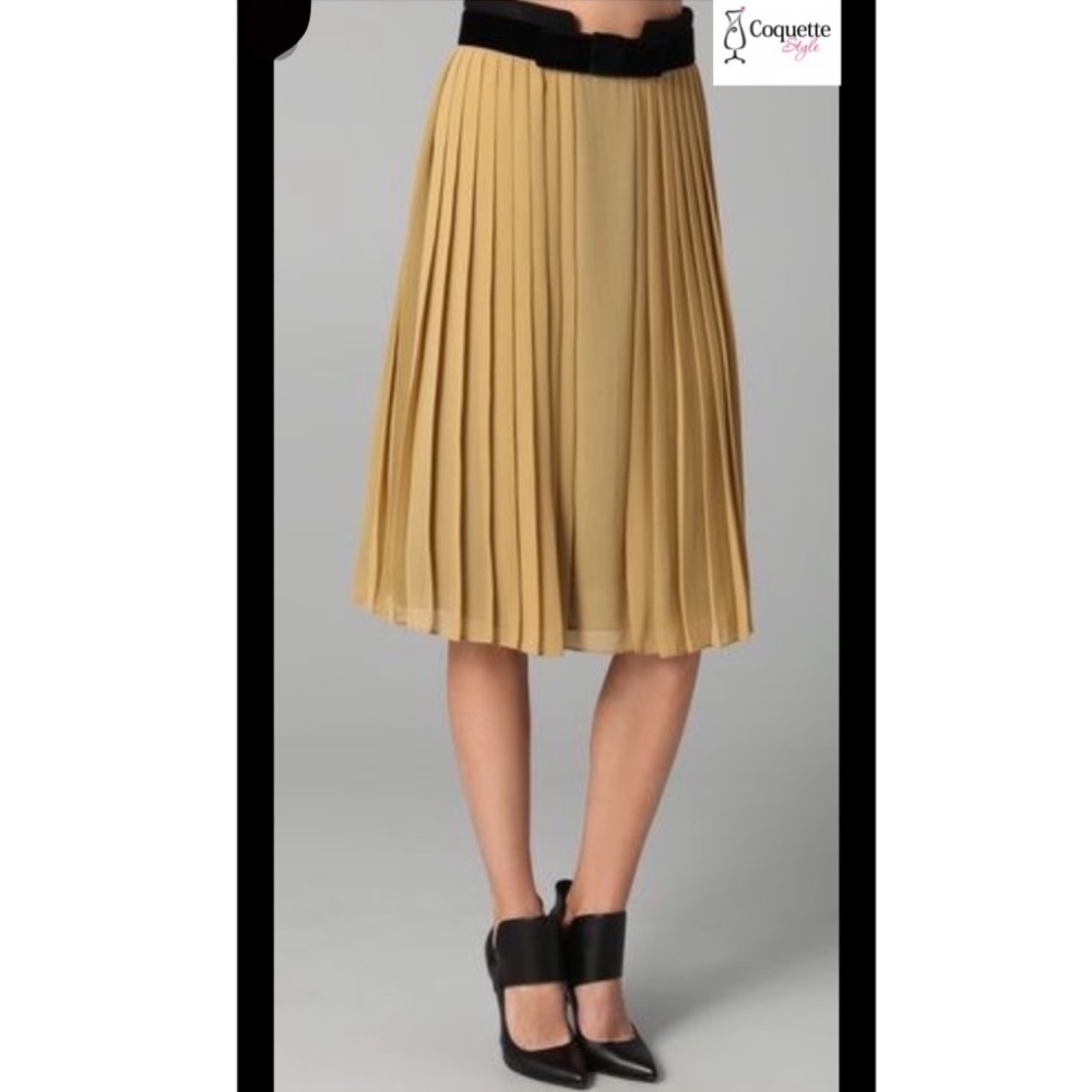 Robert Rodriquez Pleated Skirt